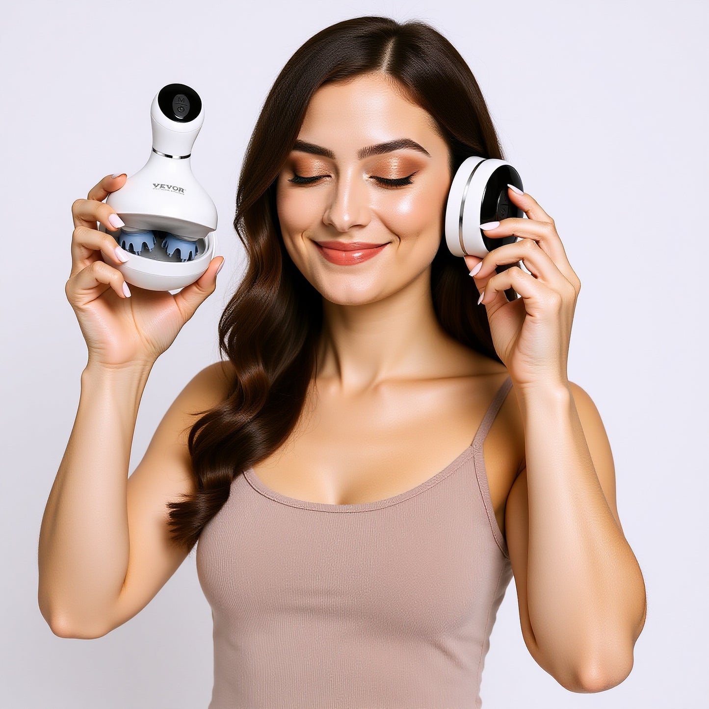 WaveMarket™ | Draadloze Hoofdhuid Massager – Salon-kwaliteit Ontspanning